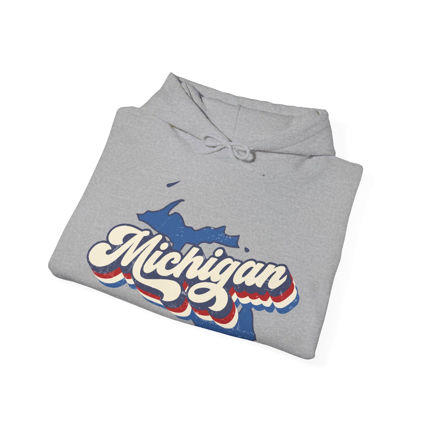 Michigan Vintage Hooded Sweatshirt