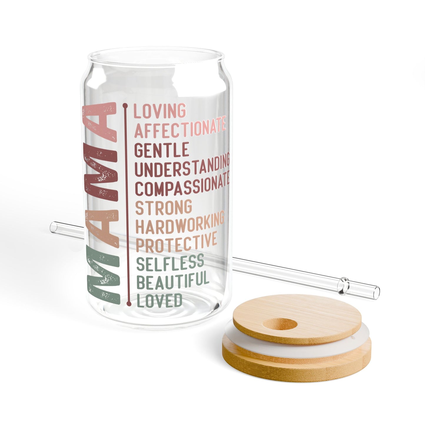 Mama Glass Tumbler - 16oz