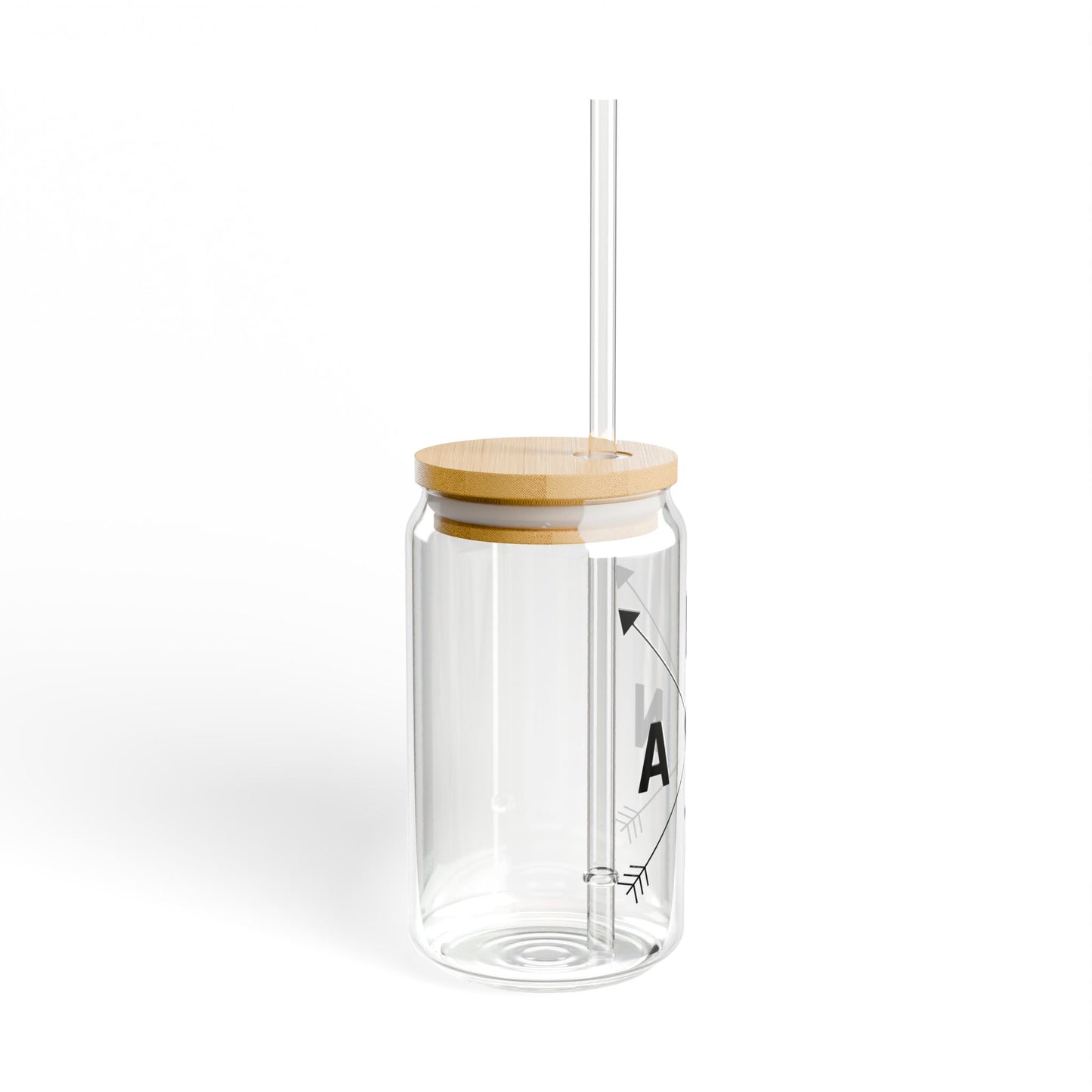 Aunt Arrow Glass Tumbler - 16oz