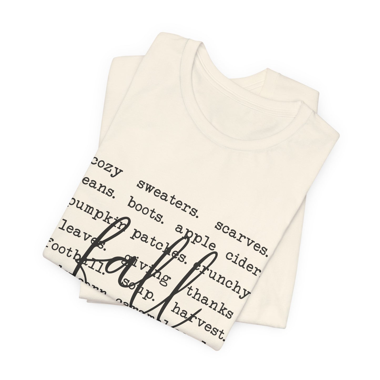 Fall (Words) Tee