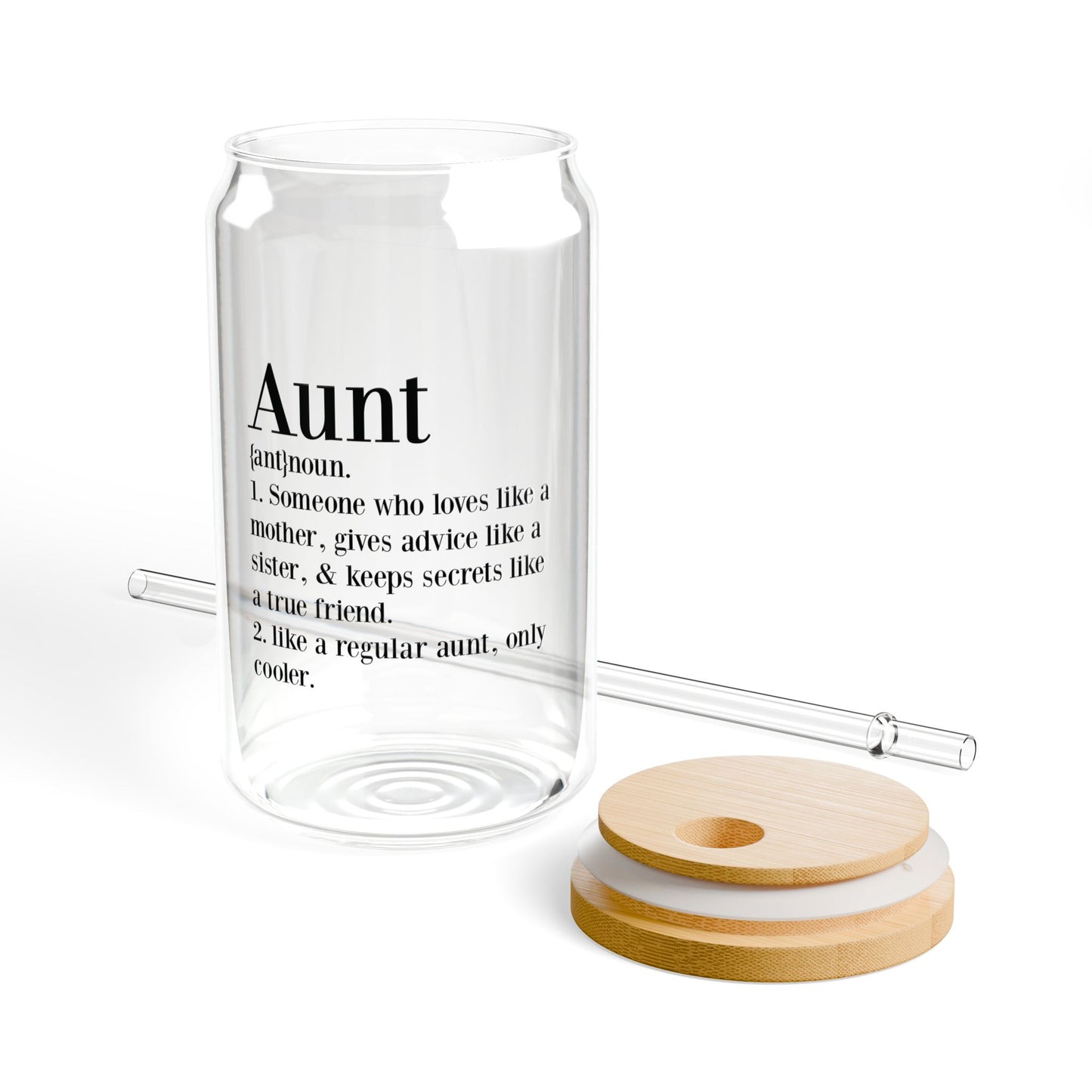 Aunt Definition Glass Tumbler