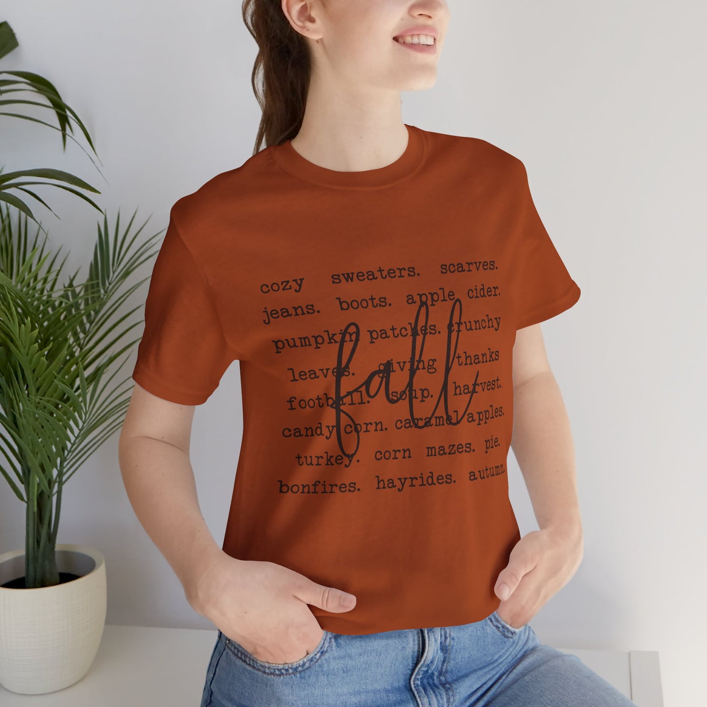 Fall (Words) Tee