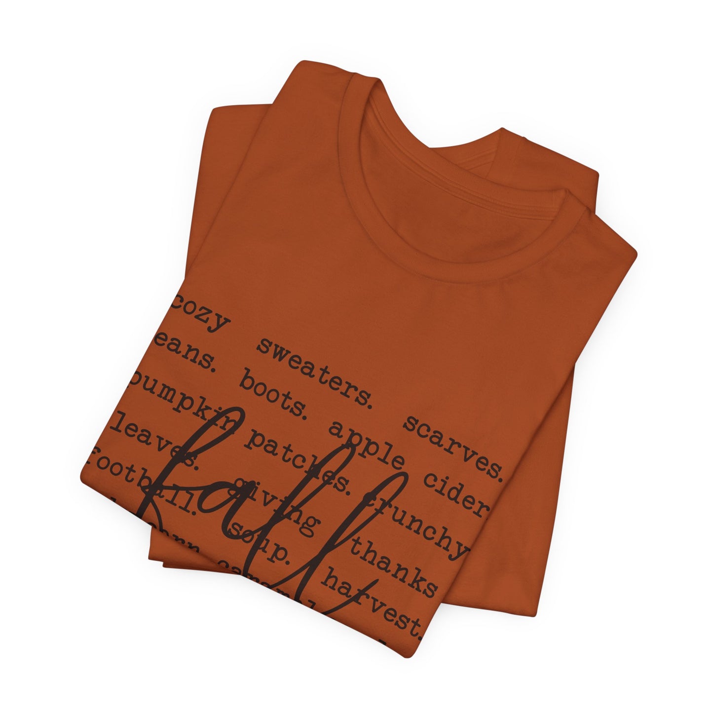 Fall (Words) Tee
