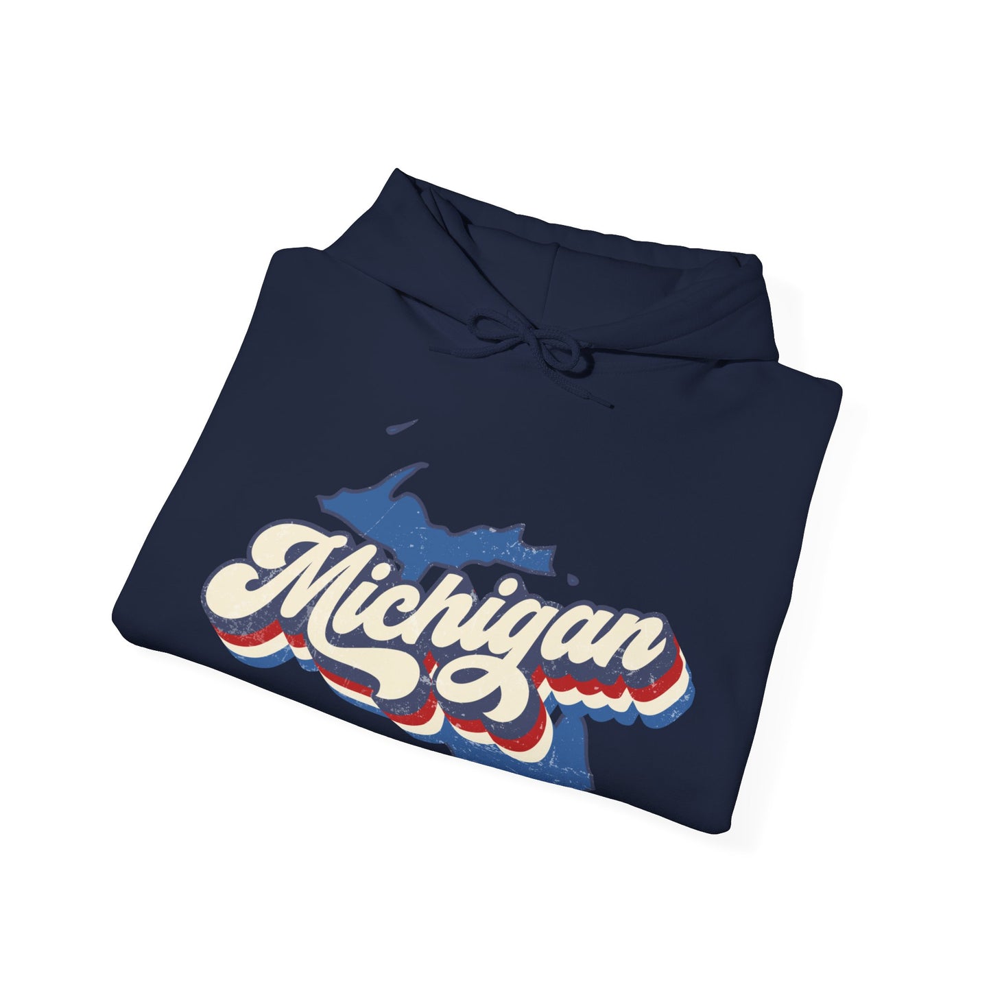Michigan Vintage Hooded Sweatshirt