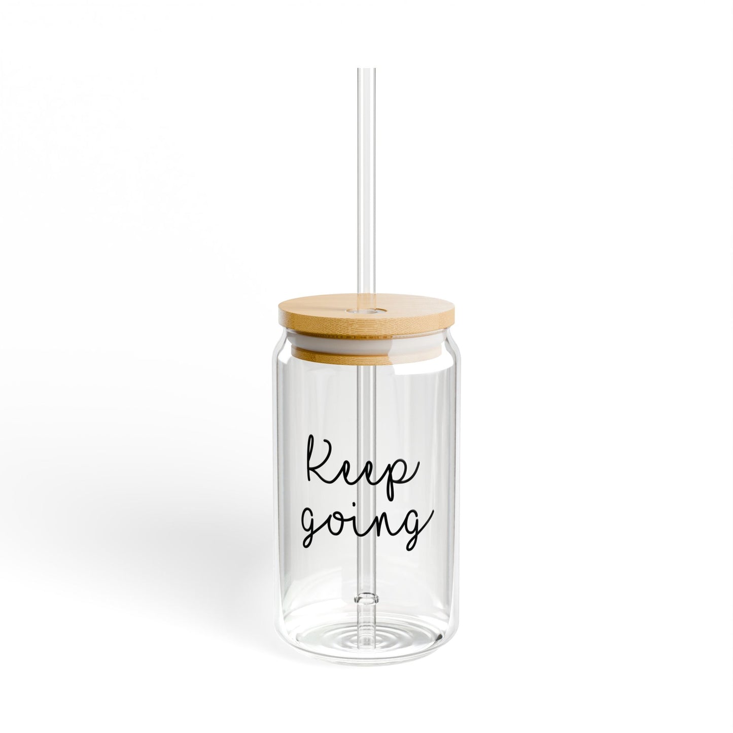 Keep Going Glass Tumbler