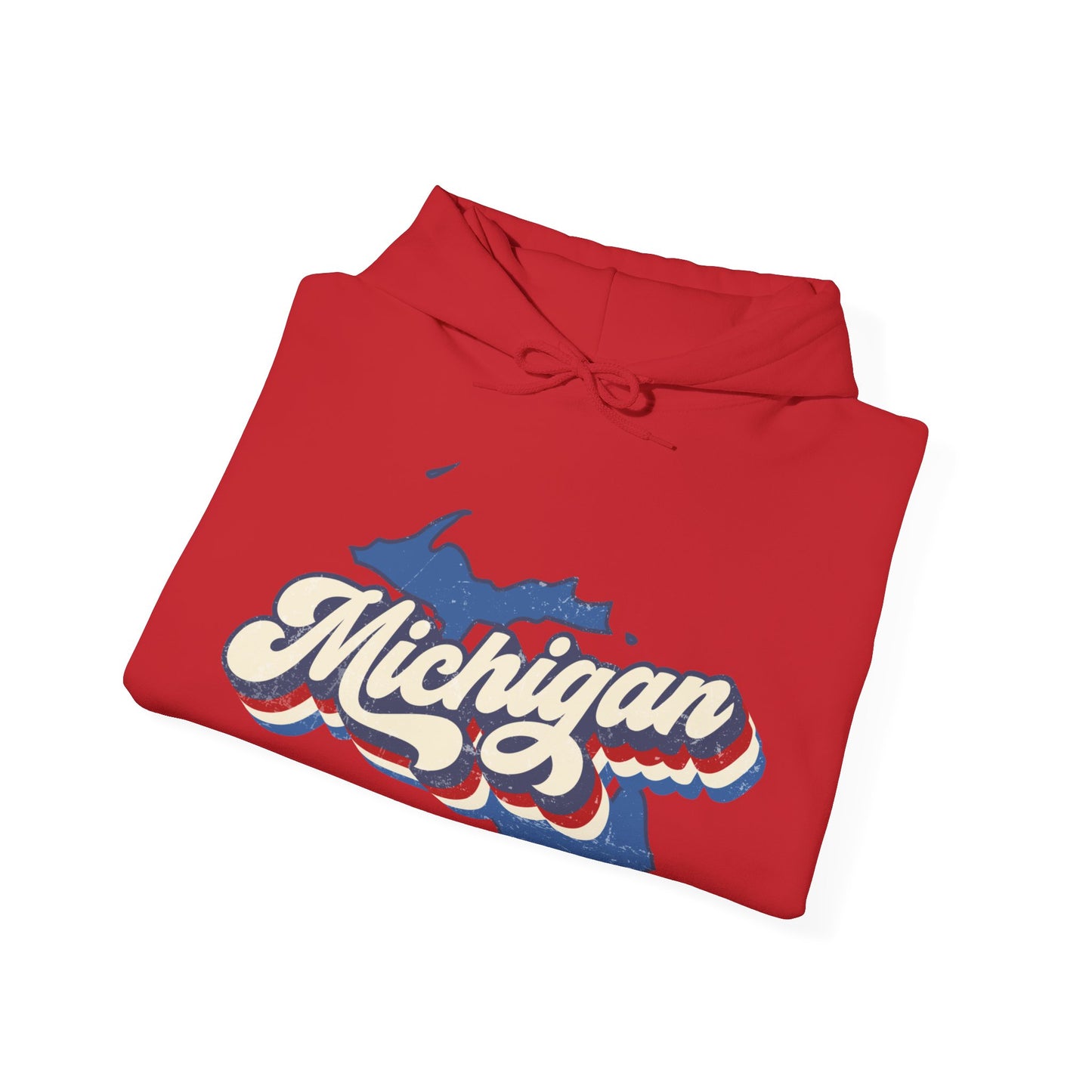 Michigan Vintage Hooded Sweatshirt