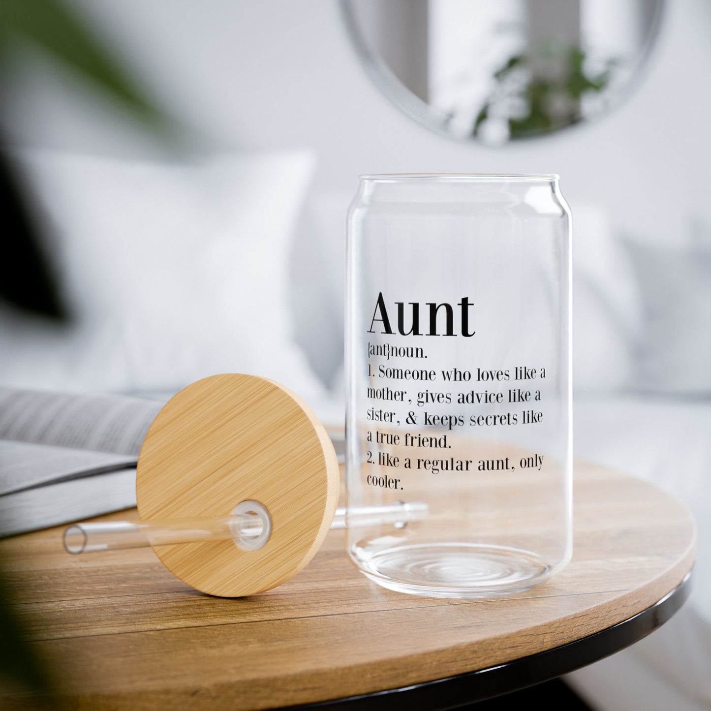 Aunt Definition Glass Tumbler