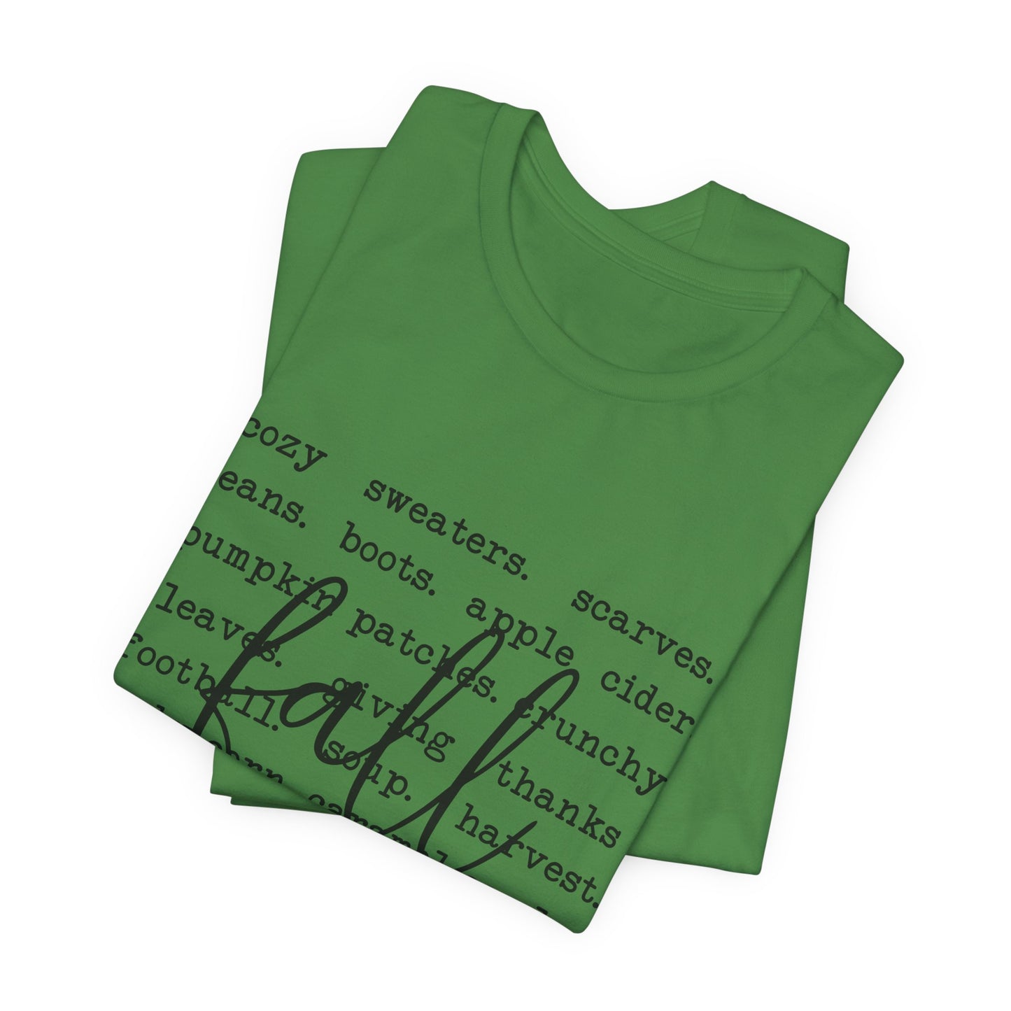 Fall (Words) Tee
