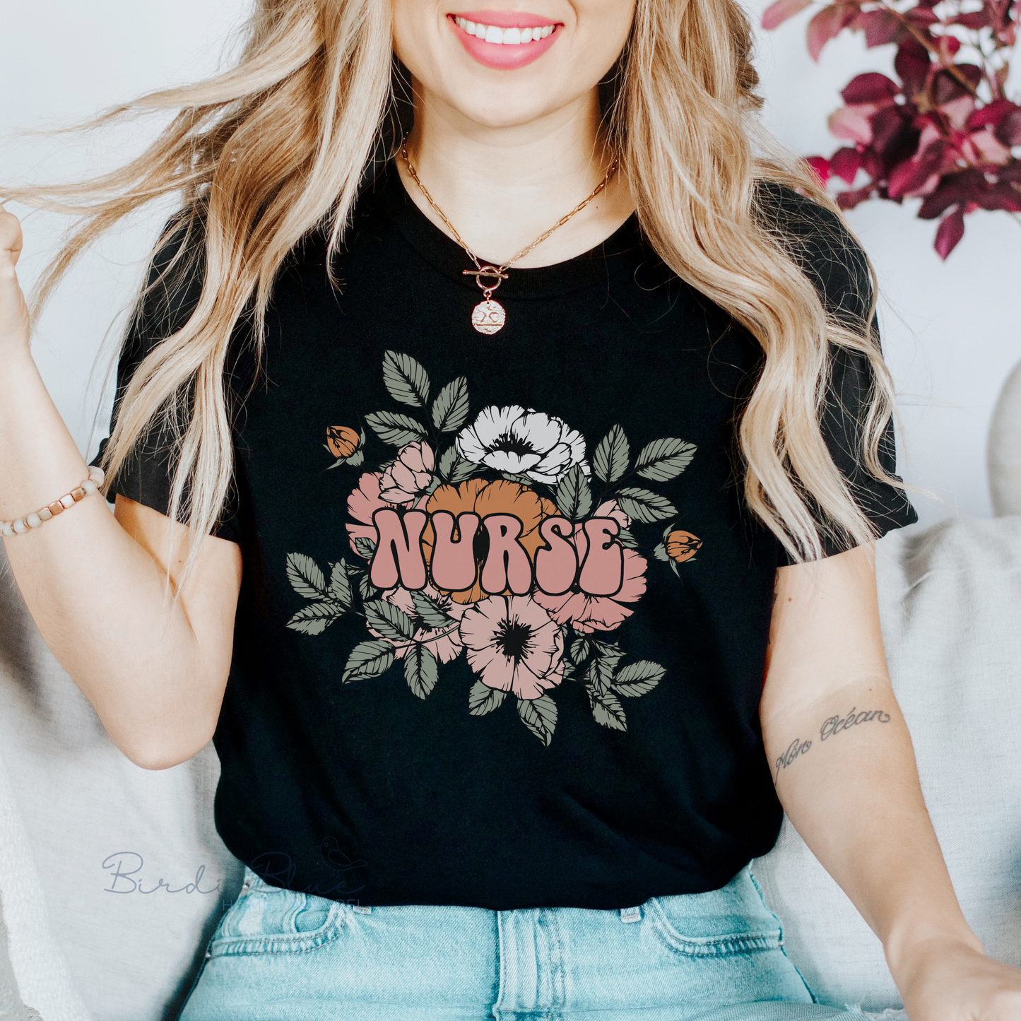 Boho Nurse Tee T-Shirt