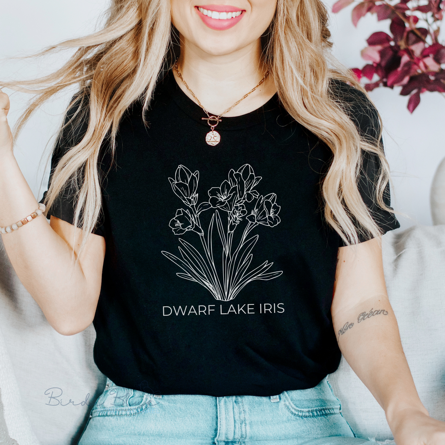 Dwarf Lake Iris Tee