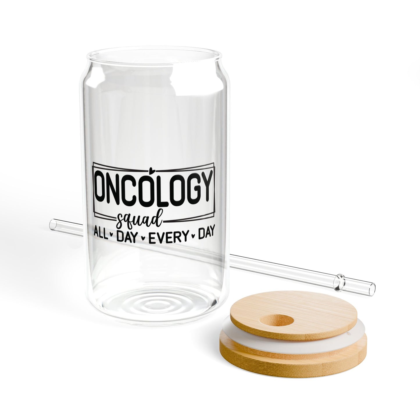 Oncology Squad Glass Tumbler