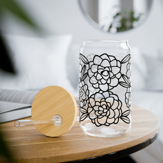 Peony Sipper Glass
