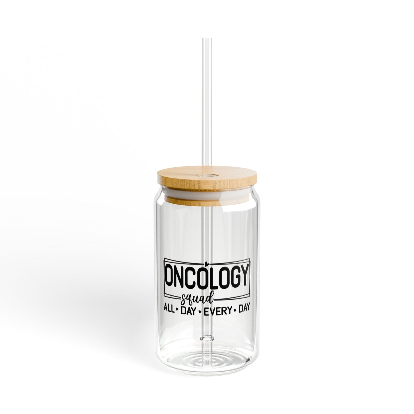 Oncology Squad Glass Tumbler