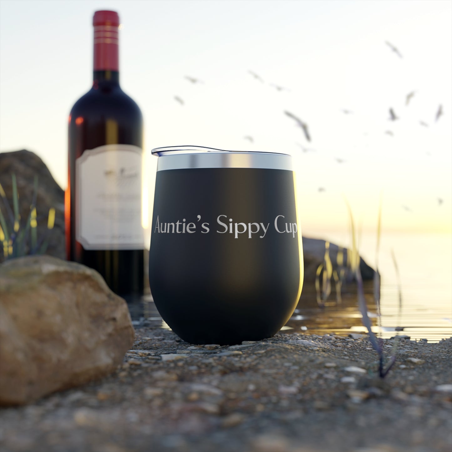 Auntie's Sippy Cup  Insulated Cup - 12oz Travel Tumbler
