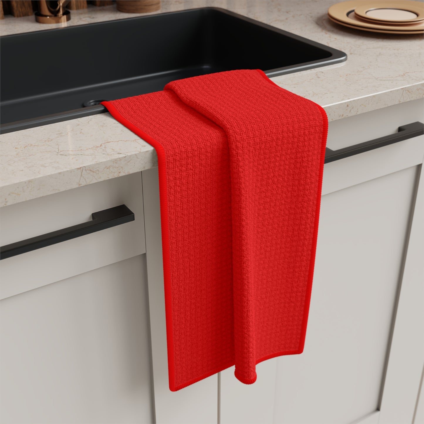 Red Hand Towel