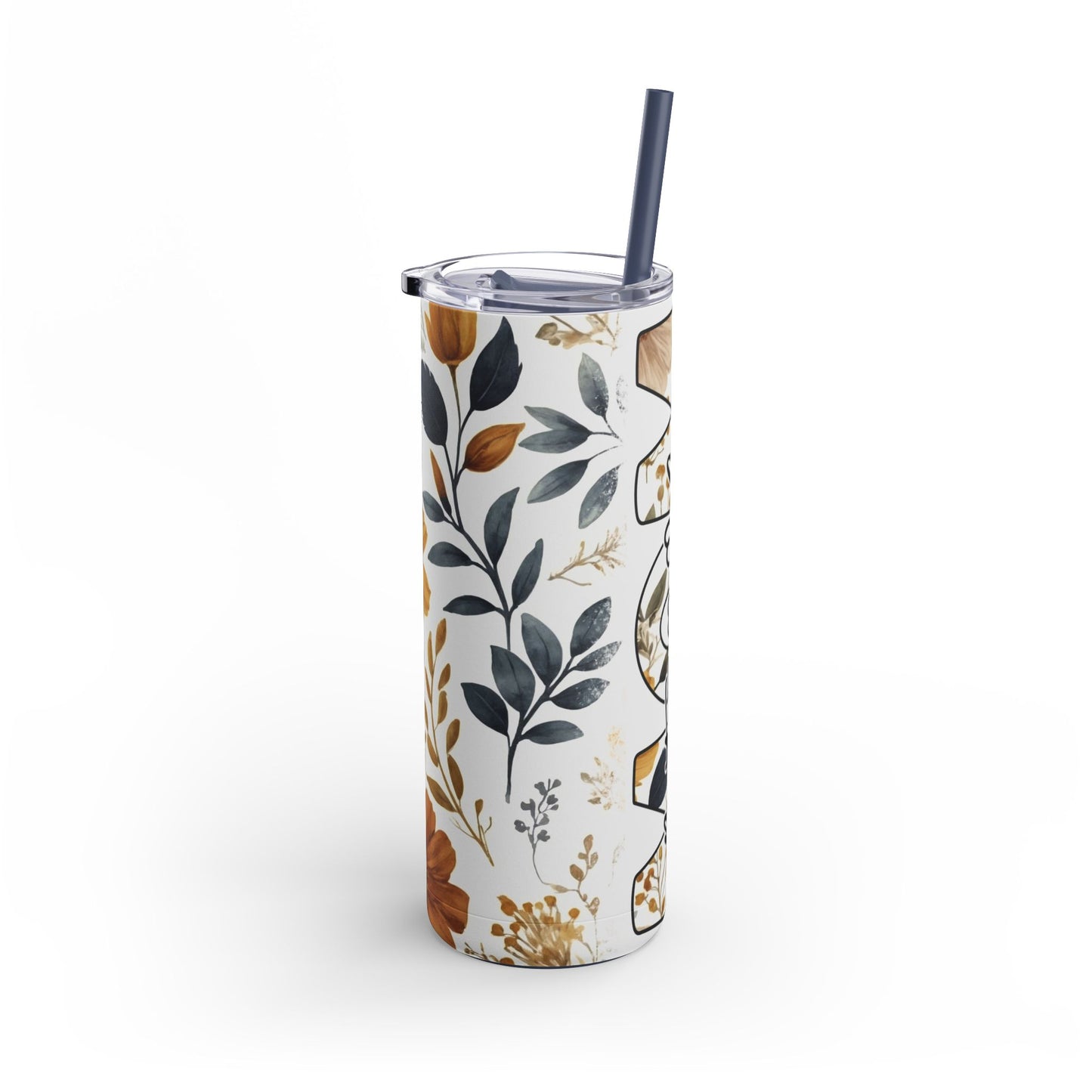 Best Friend Ever Floral 20oz Skinny Tumbler