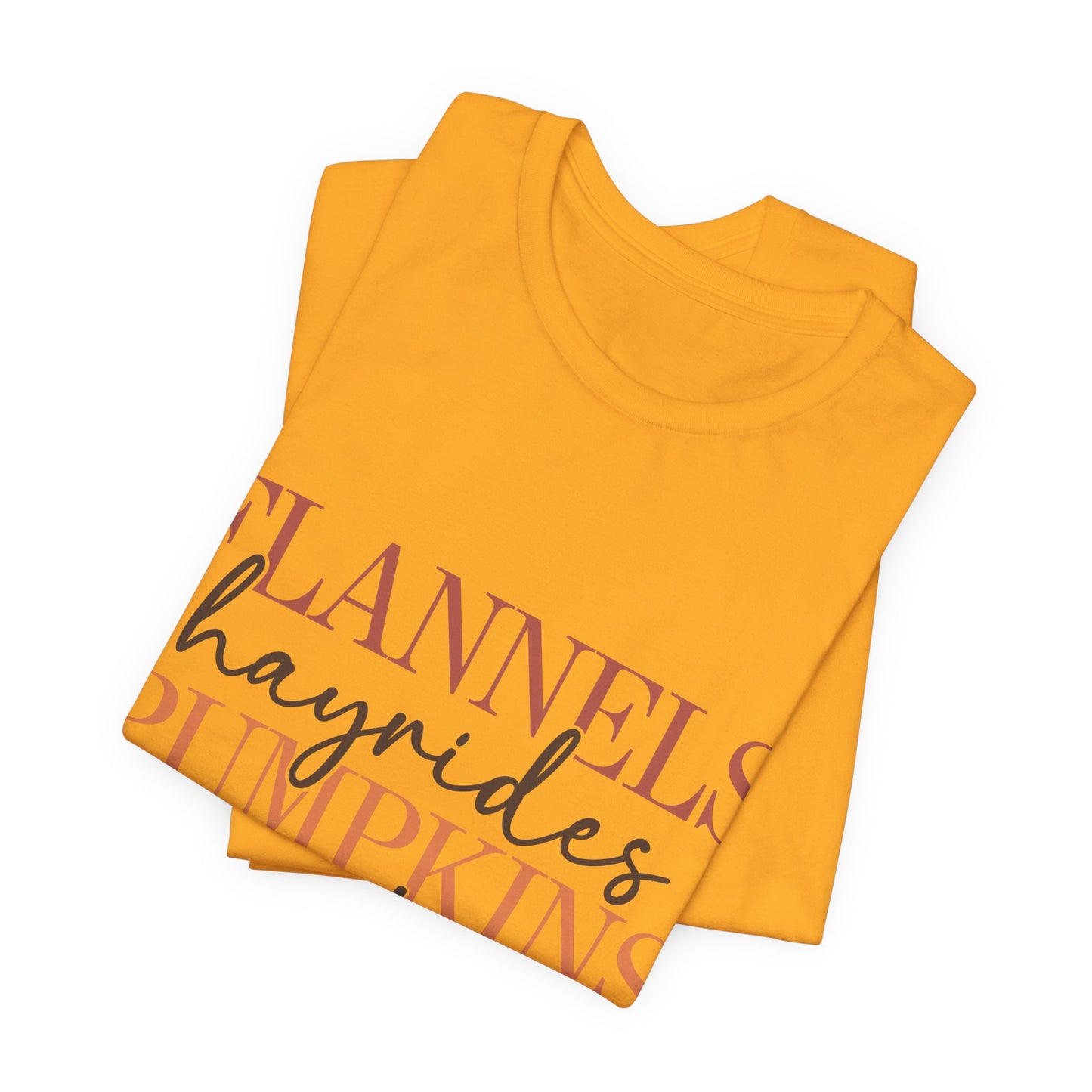 Flannels, Pumpkins & Bonfires Tee