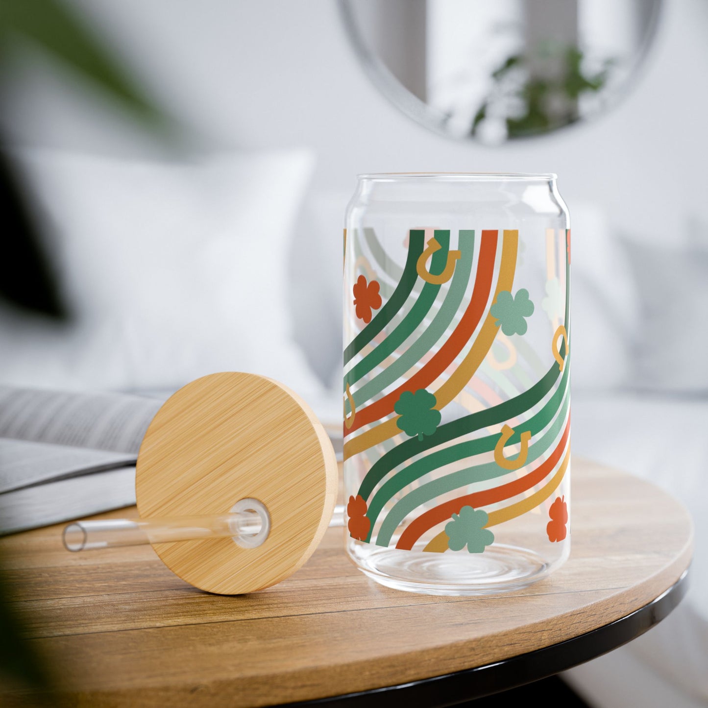 St. Patrick's Day Glass Tumbler