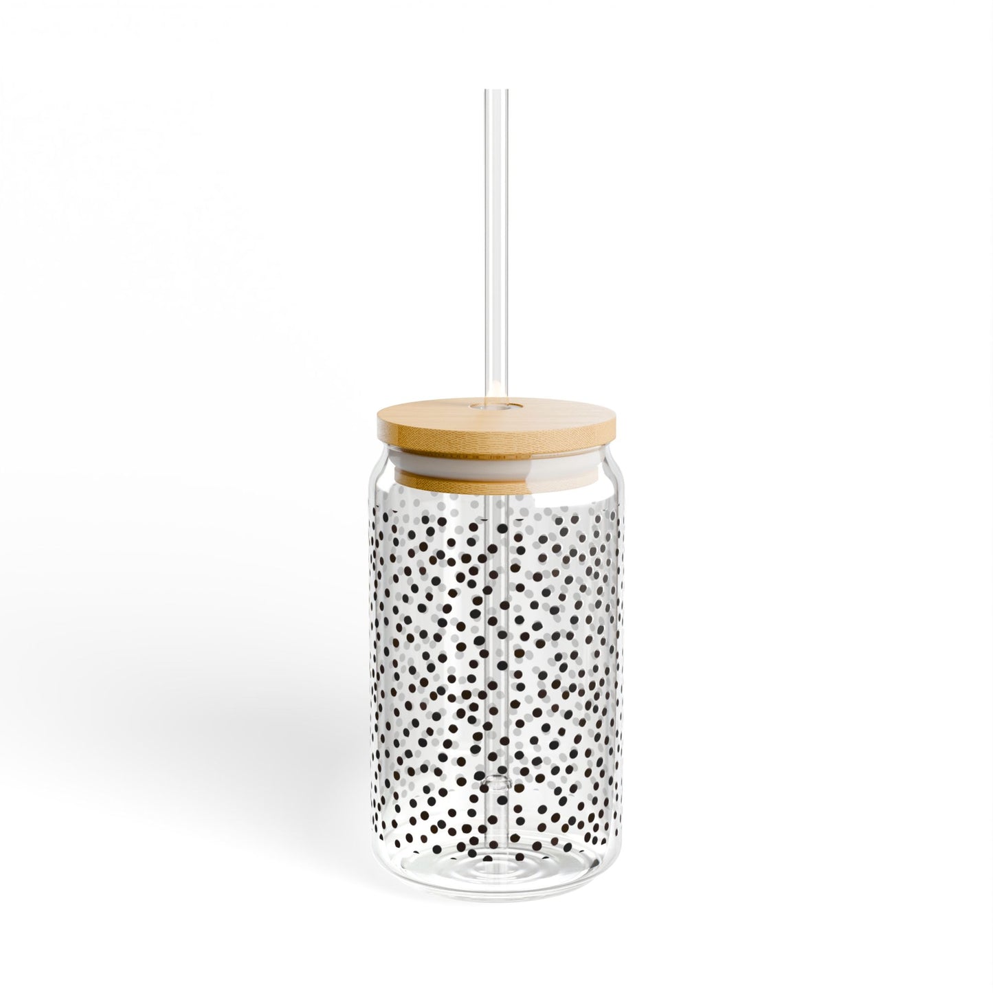 Polka Dot Glass Tumbler - 16oz