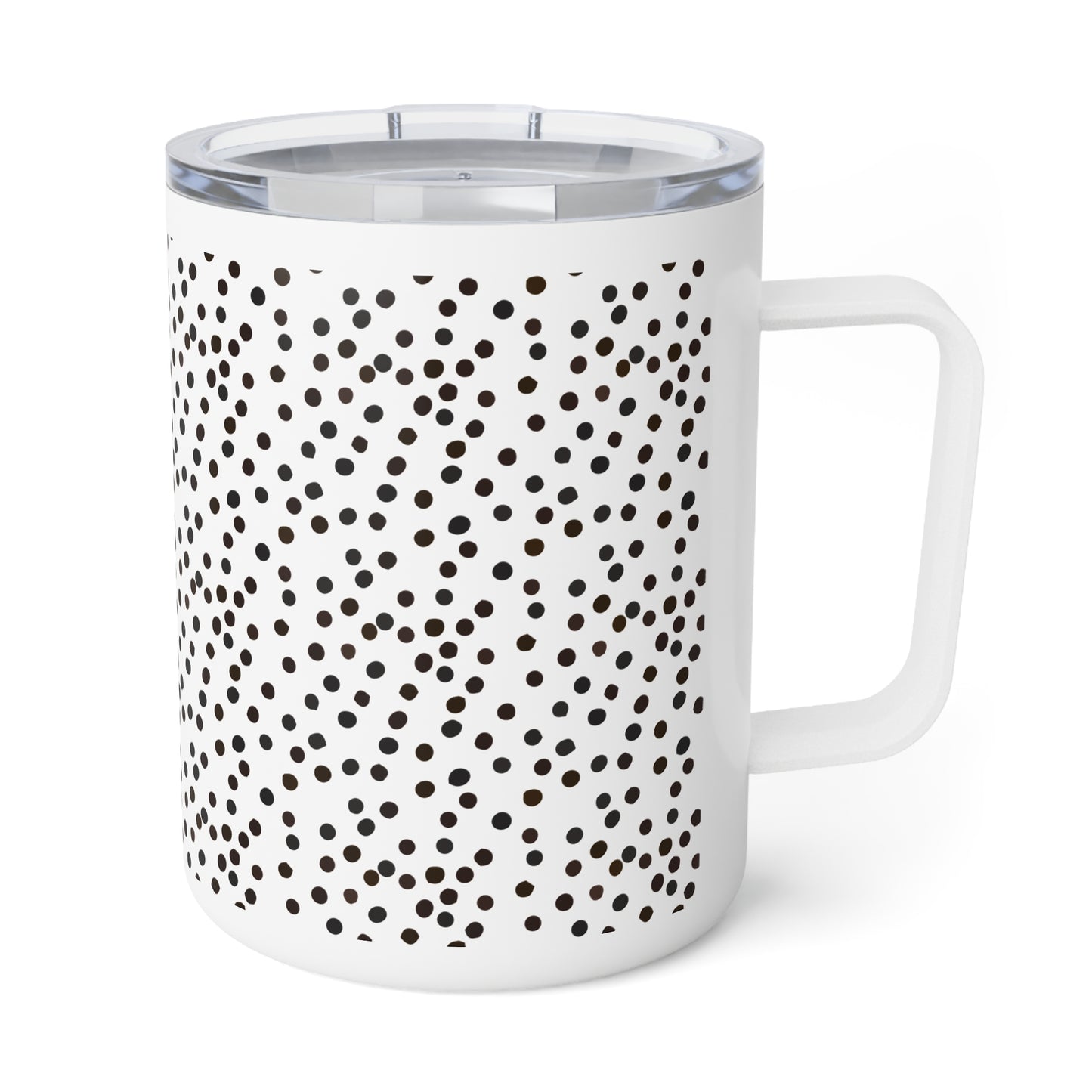 Polka Dot Insulated Coffee Mug - 10oz