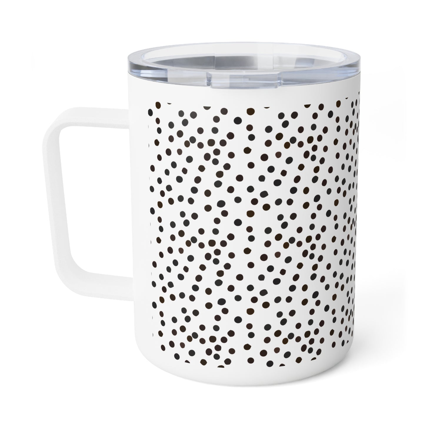 Polka Dot Insulated Coffee Mug - 10oz