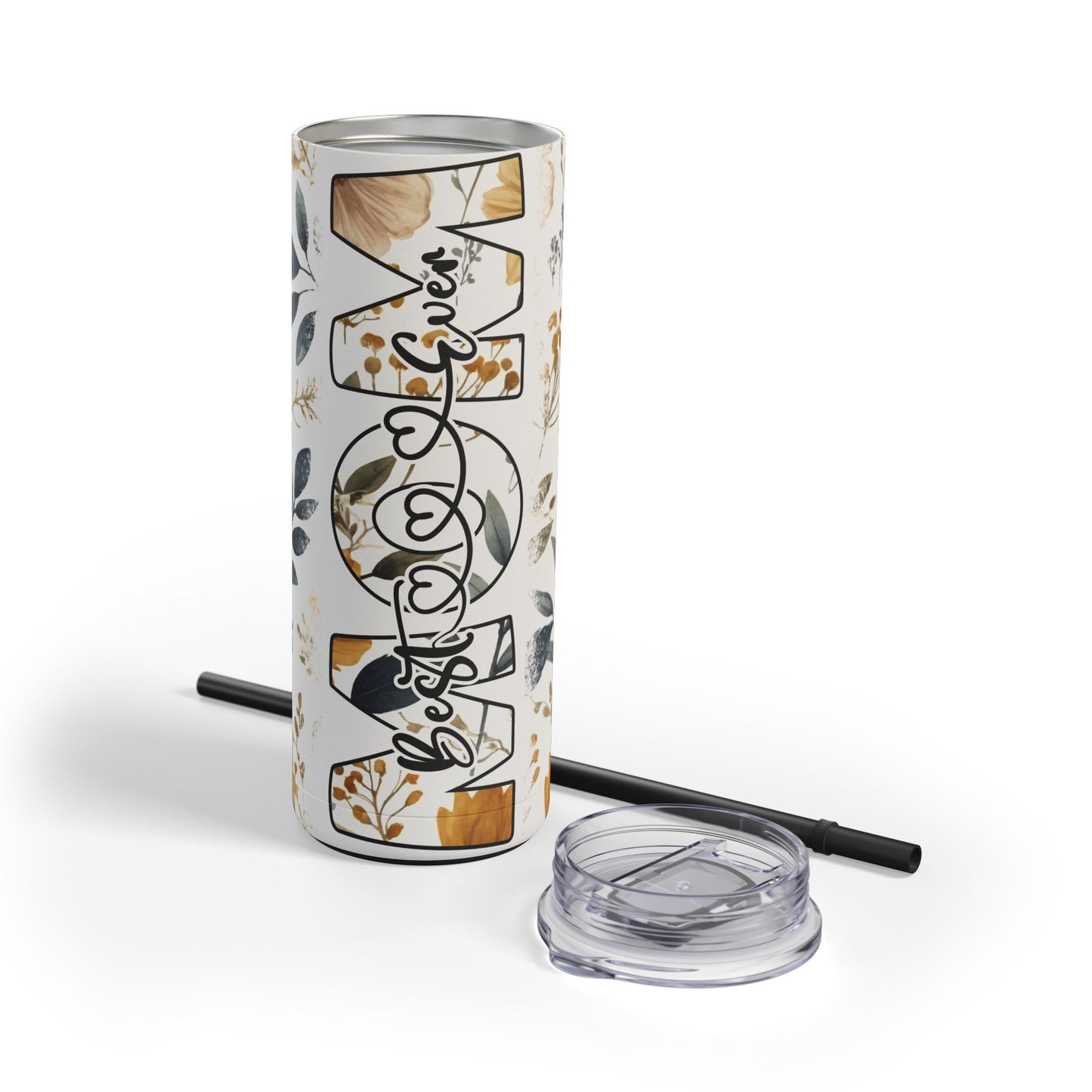 Best Friend Ever Floral 20oz Skinny Tumbler