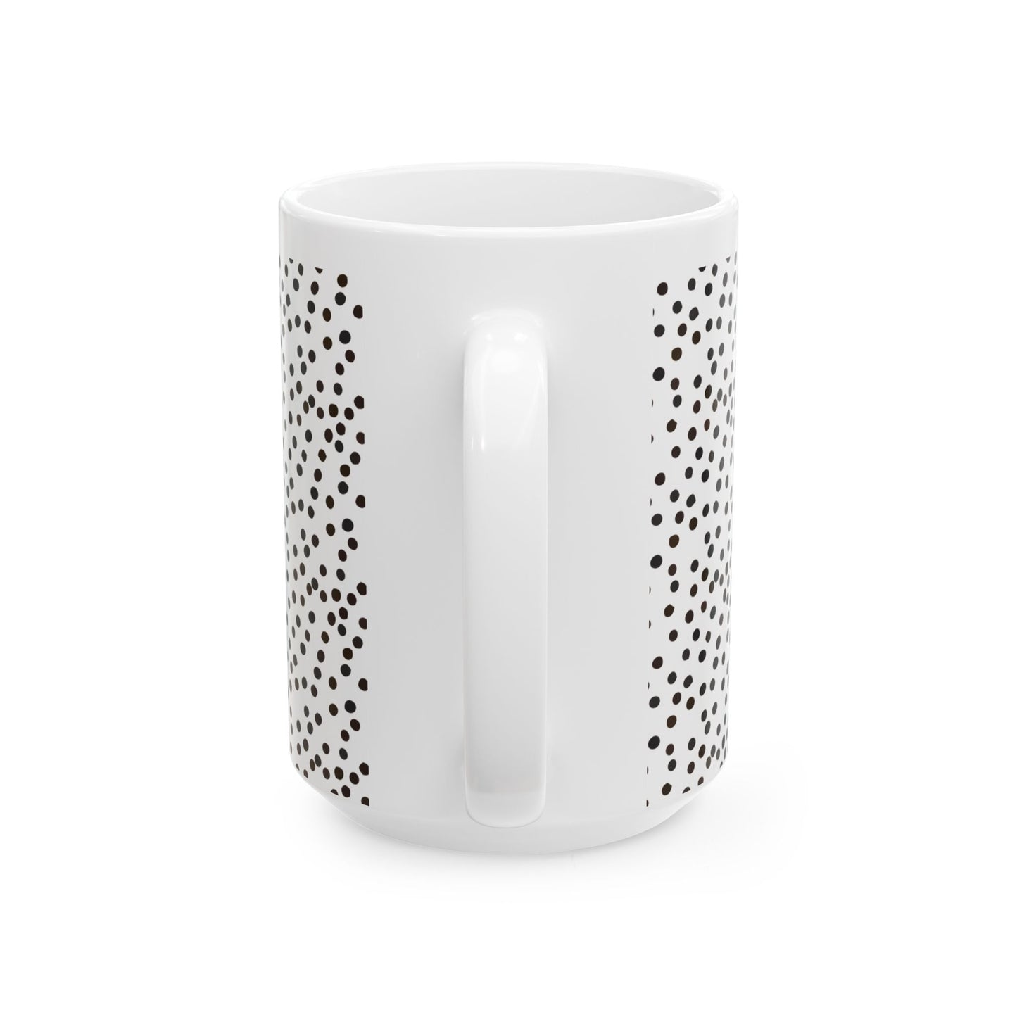 Dotted Ceramic Mug - 15oz