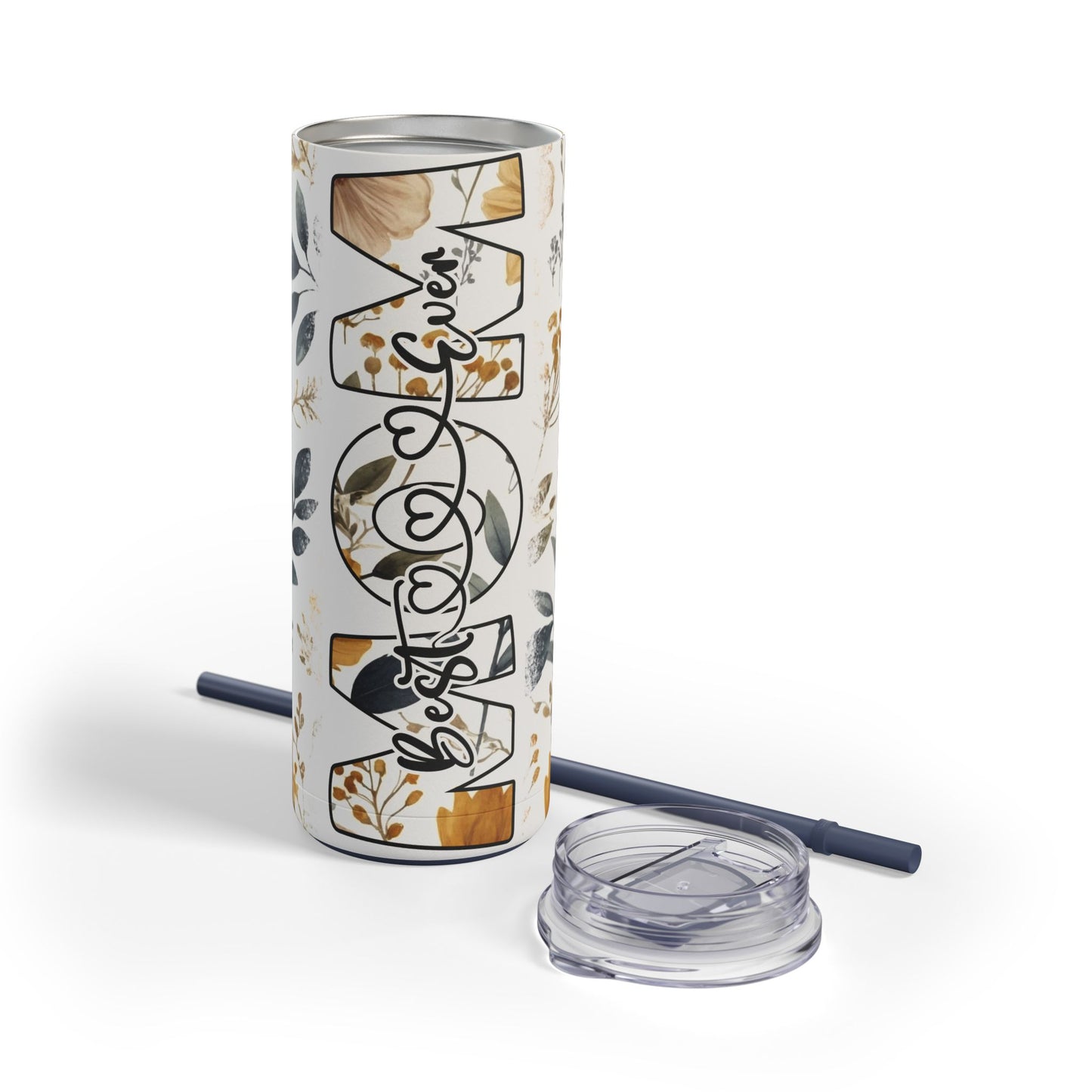 Best Friend Ever Floral 20oz Skinny Tumbler