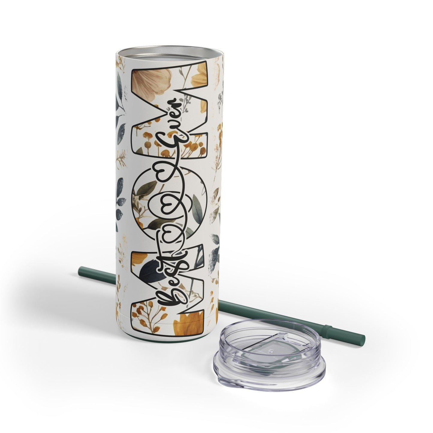 Best Friend Ever Floral 20oz Skinny Tumbler
