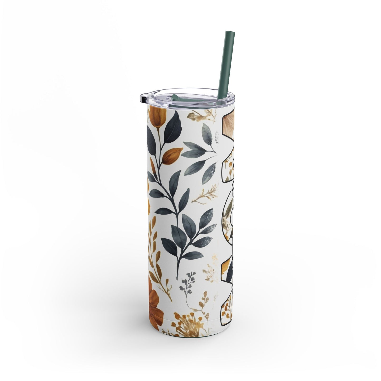 Best Friend Ever Floral 20oz Skinny Tumbler