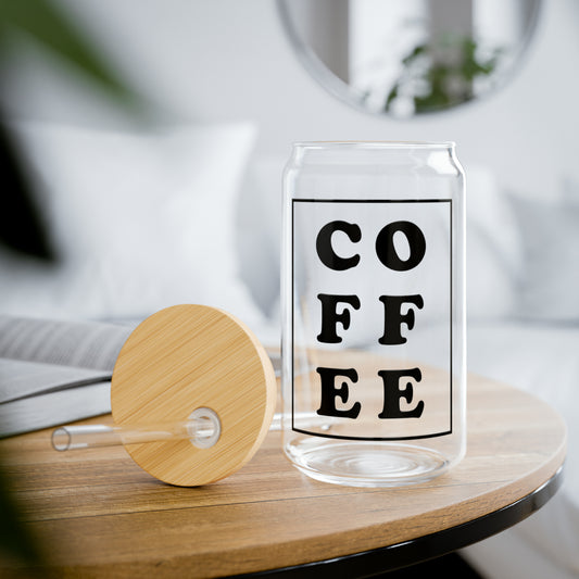 Coffee Sipper Glass