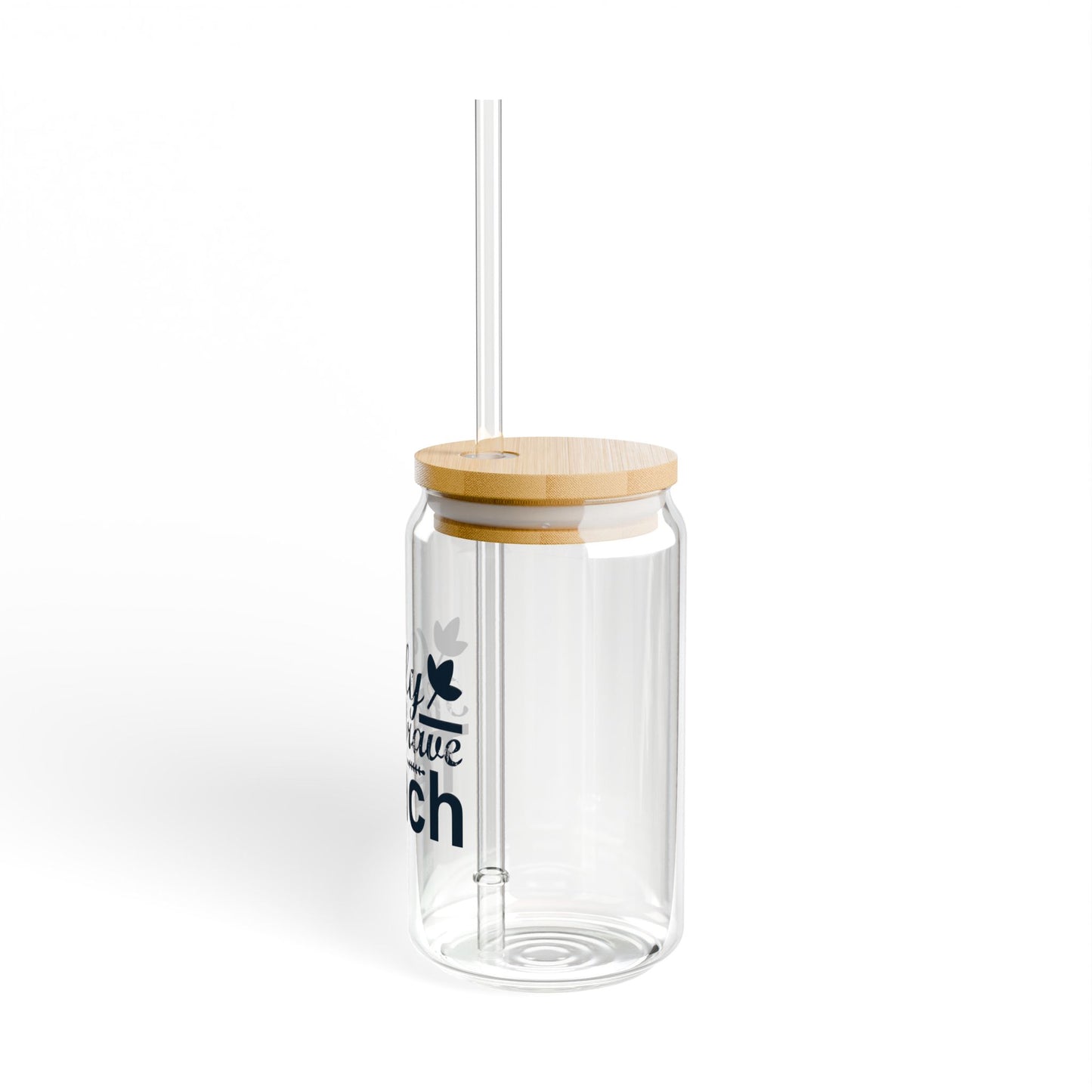 Only The Brave Teach Sipper Glass