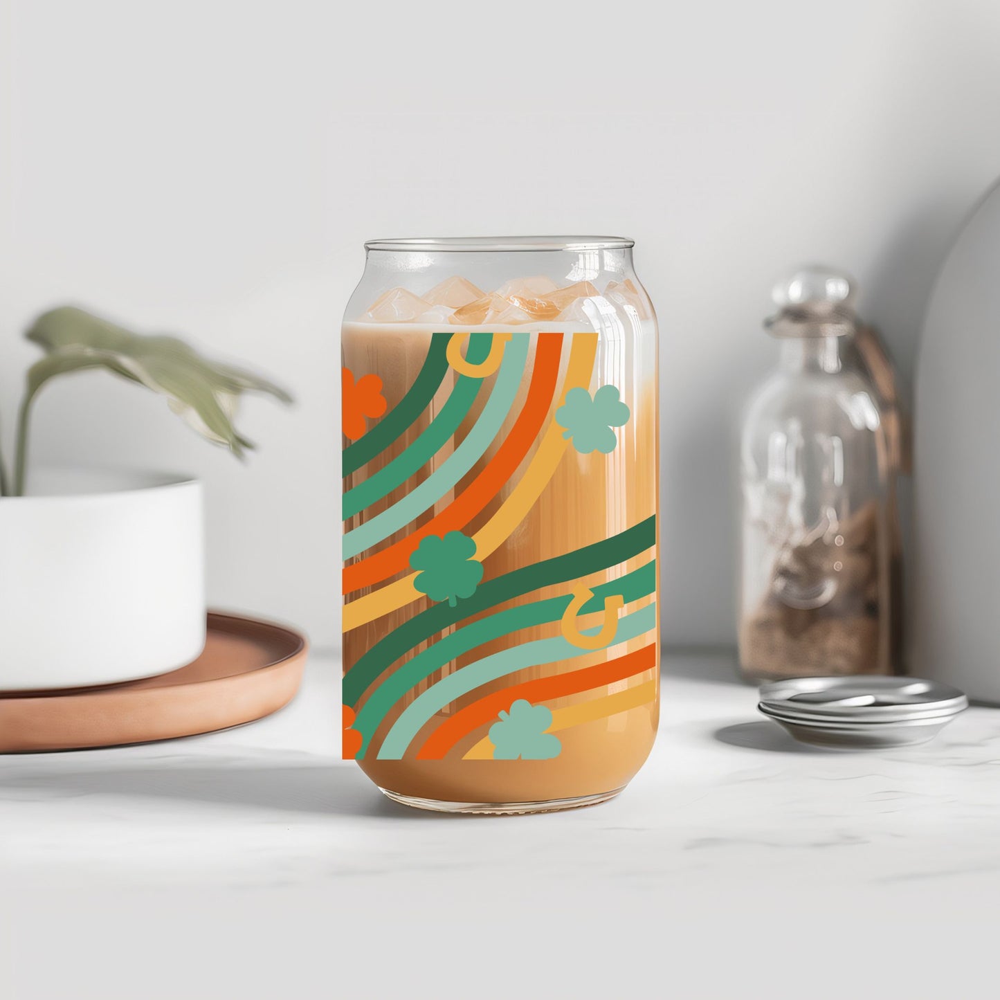St. Patrick's Day Glass Tumbler