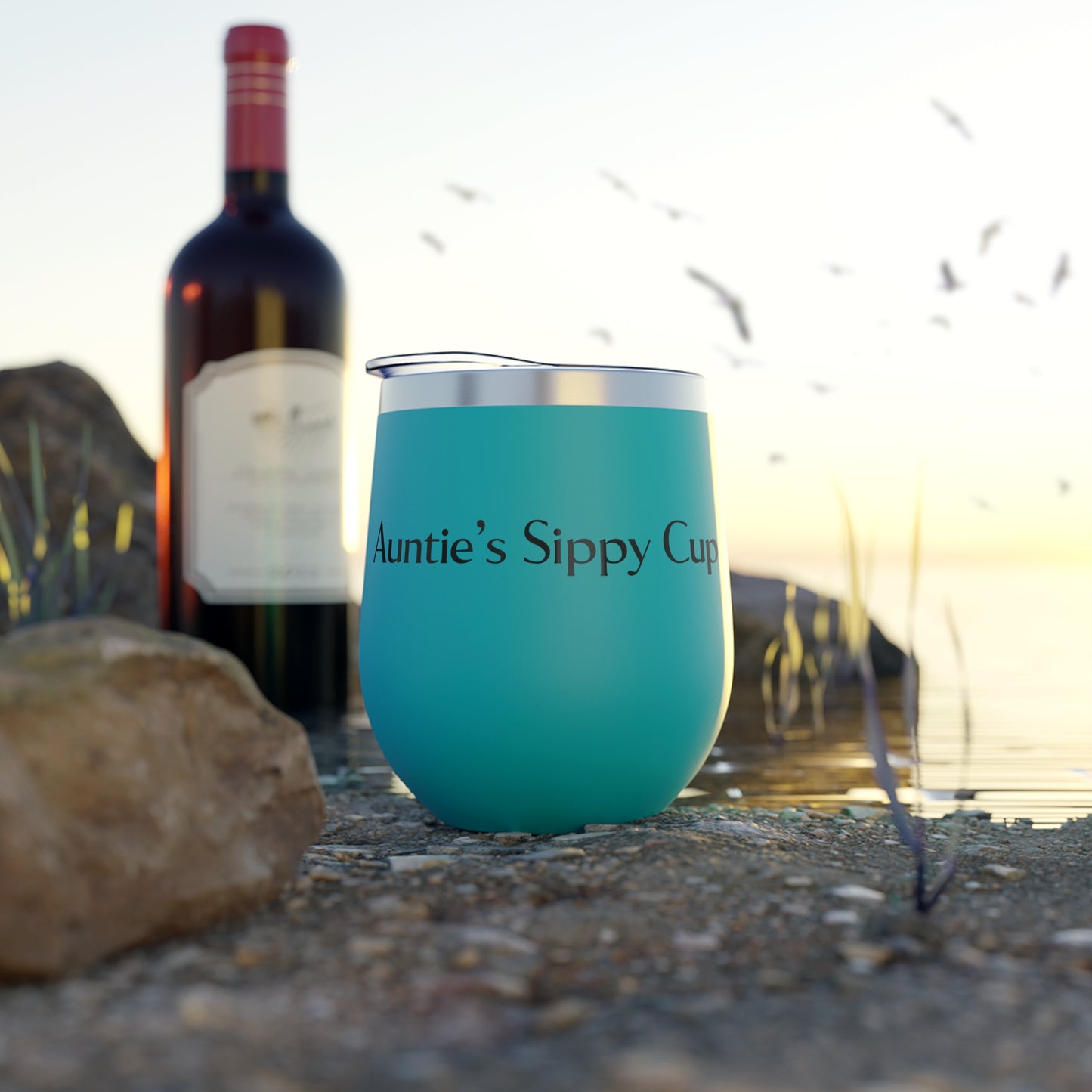Auntie's Sippy Cup  Insulated Cup - 12oz Travel Tumbler