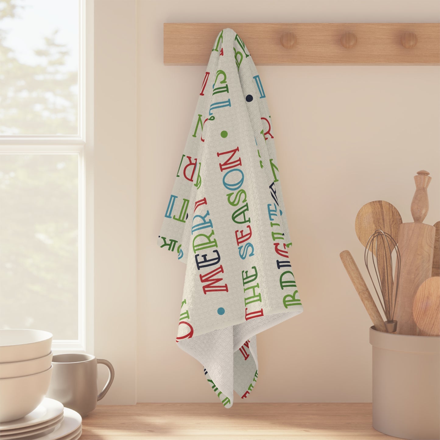 Merry and Bright Hand Towel