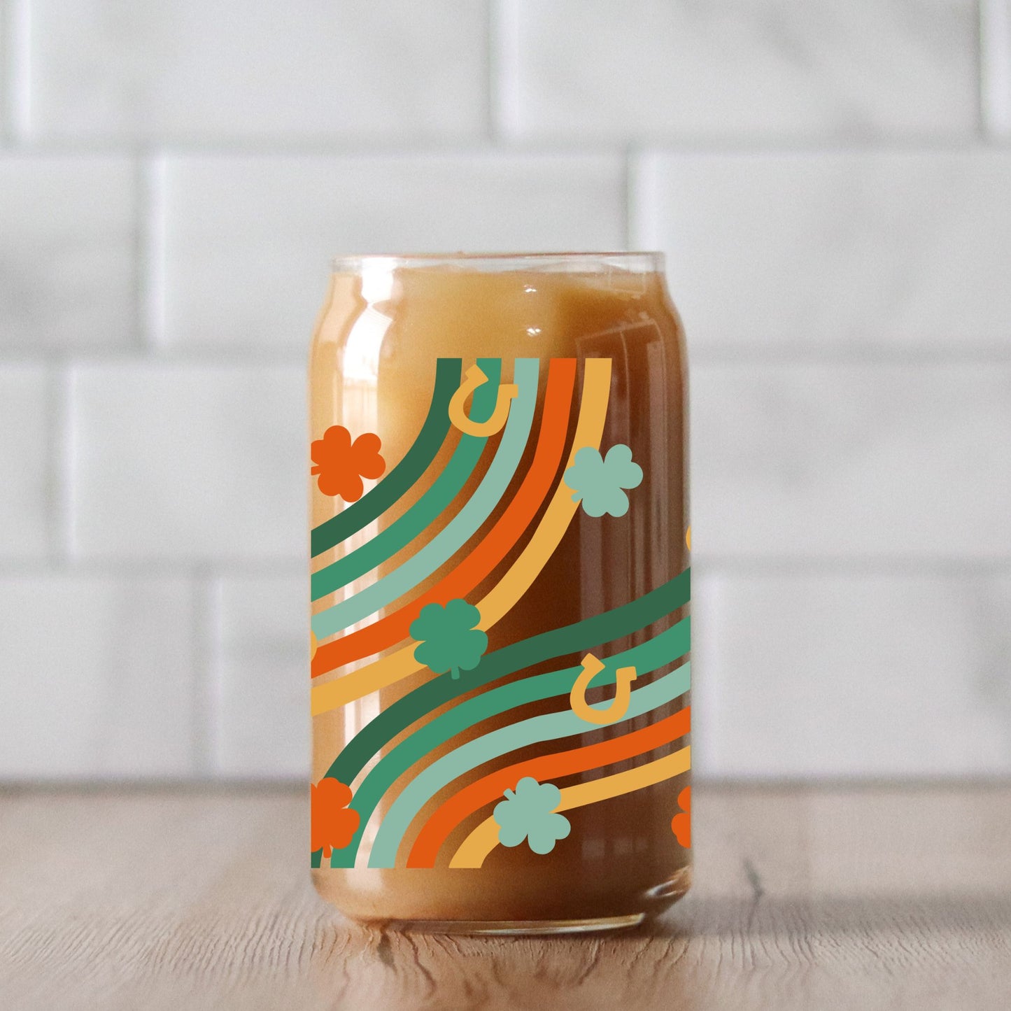 St. Patrick's Day Glass Tumbler