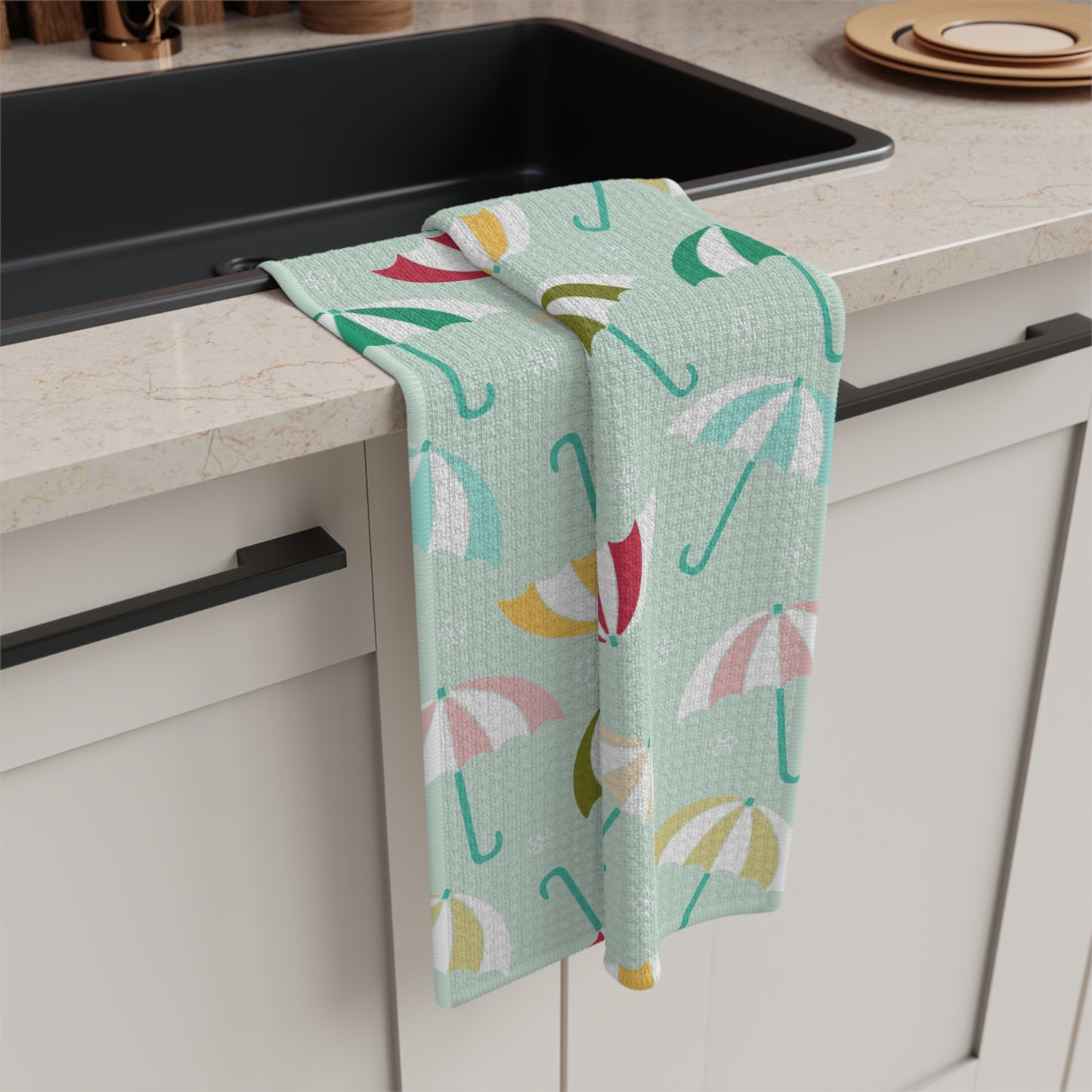 Umbrellas Hand Towel