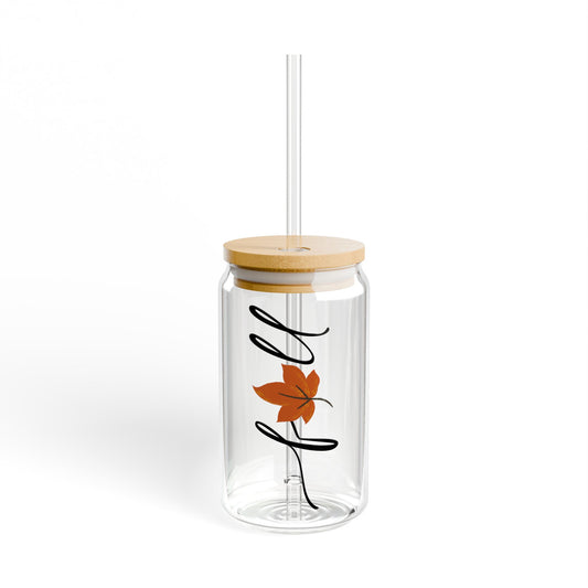 Fall Sipper Glass