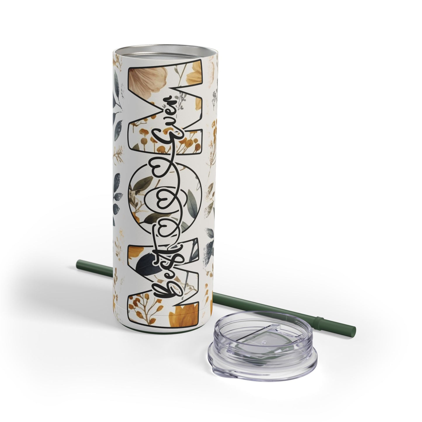 Best Friend Ever Floral 20oz Skinny Tumbler