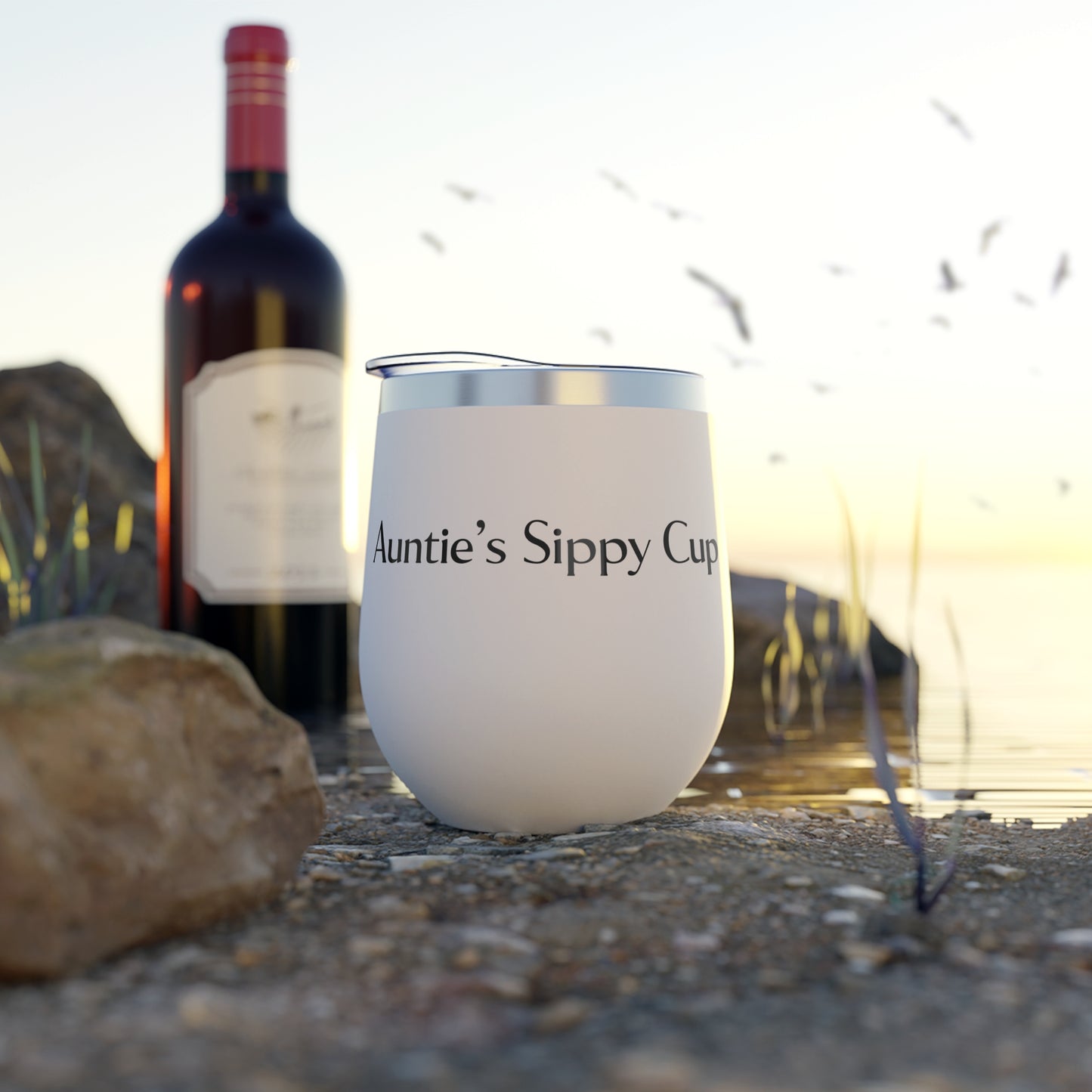 Auntie's Sippy Cup  Insulated Cup - 12oz Travel Tumbler
