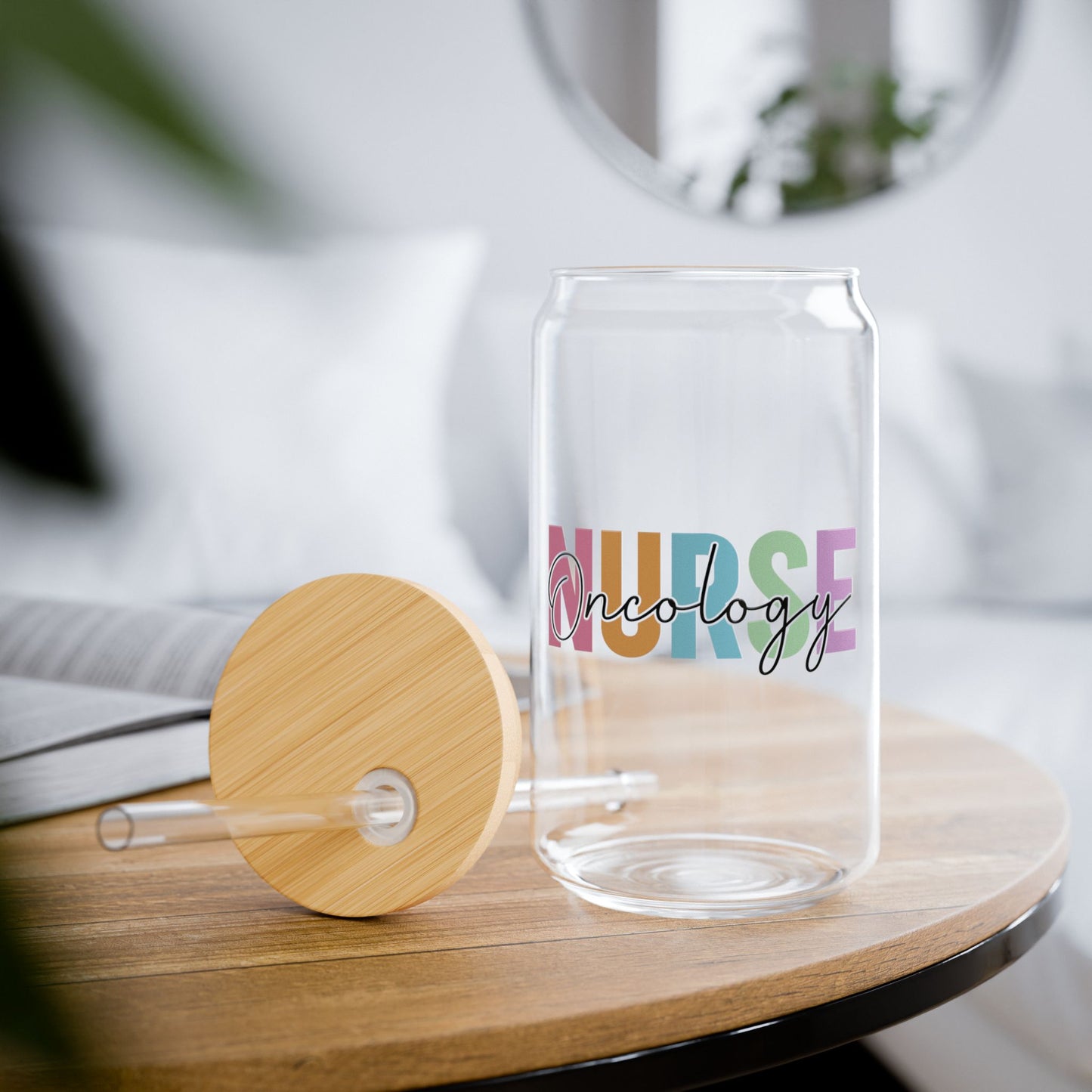 Nurse Oncology Glass Tumber