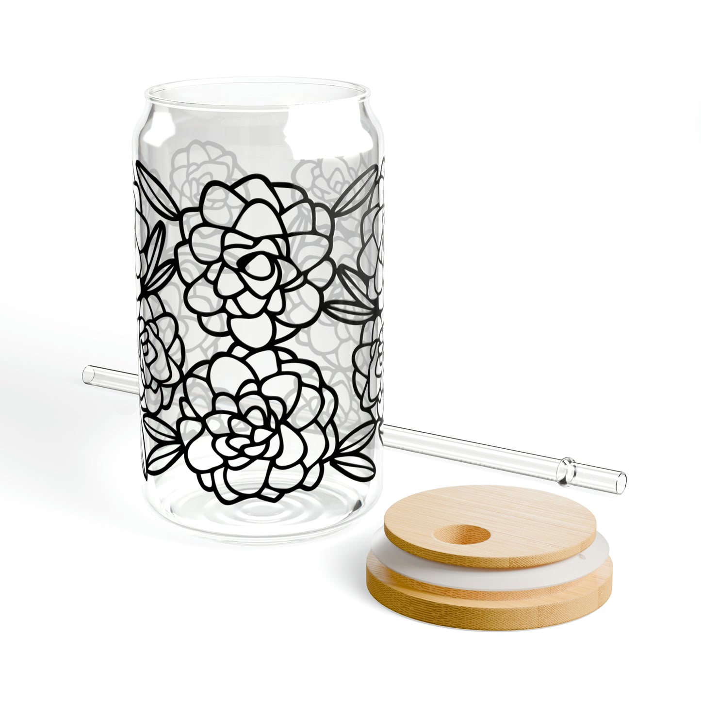 Peony Sipper Glass