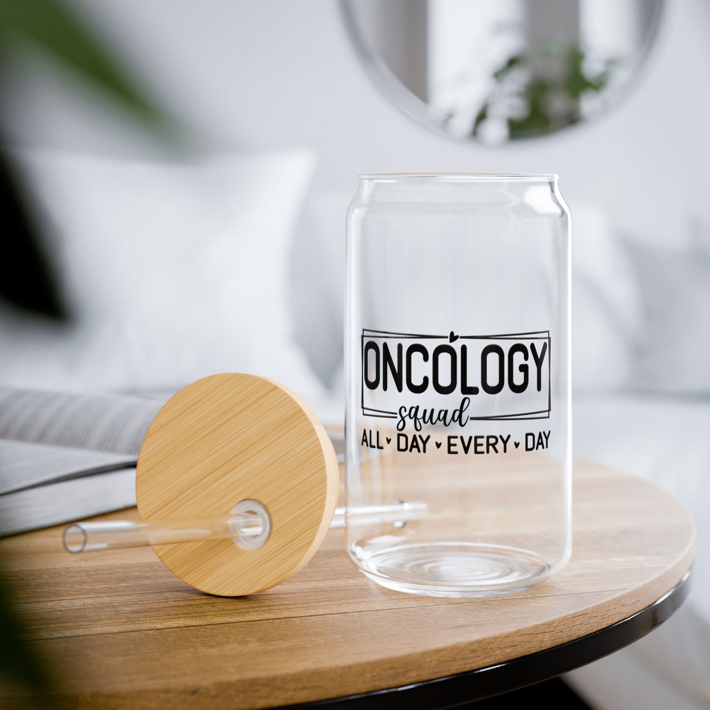 Oncology Squad Glass Tumbler