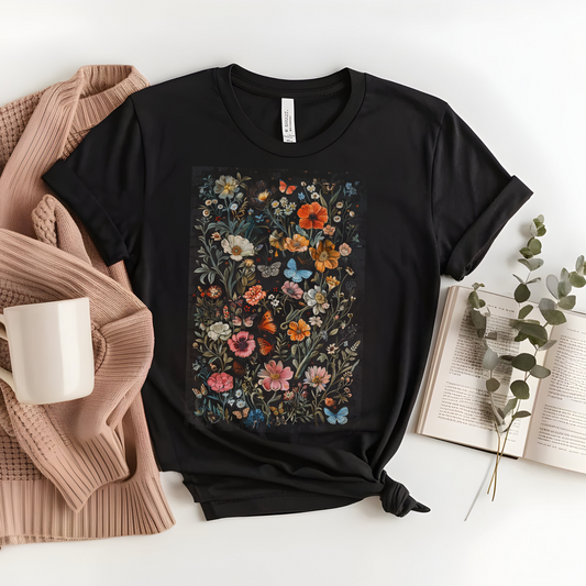 Floral Print Tee
